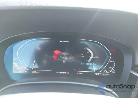 2021 BMW 530E из США, поврежденный, VIN WBA13AG02MCF53616